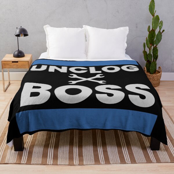Item preview, Unclog Boss Plumber Joke designed and sold by DomTeesHaven.