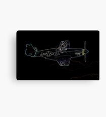 P-51 Mustang Canvas Print