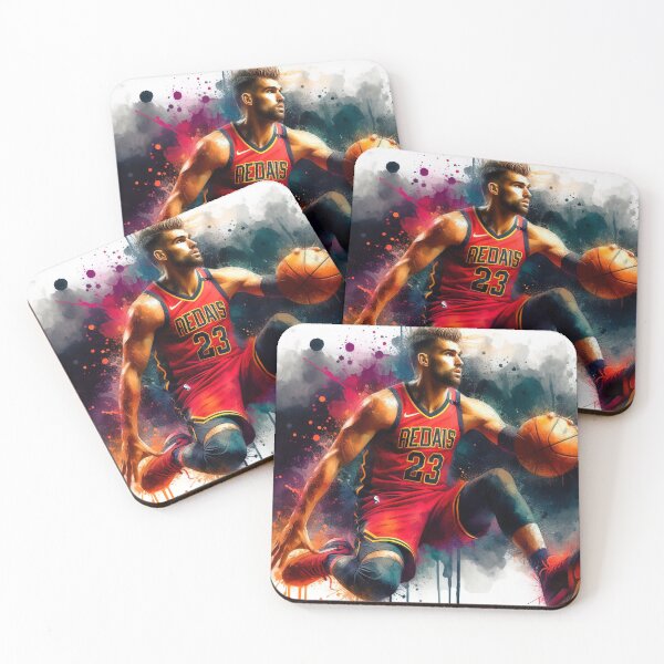 Item preview, watercolor basketball player designed and sold by paulrommer.