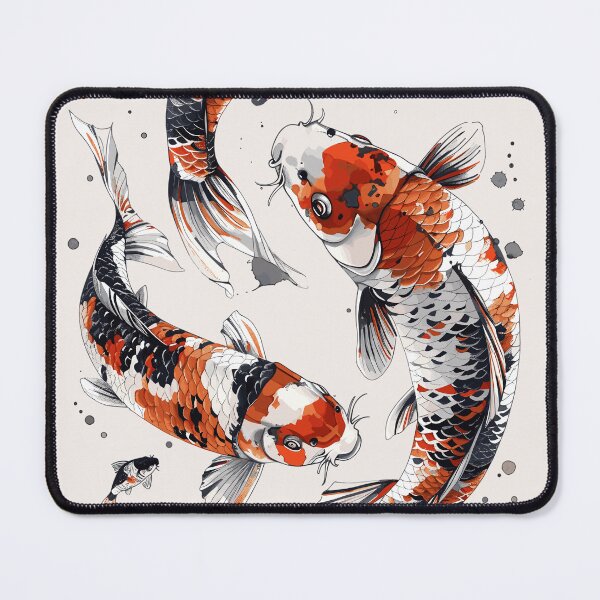 Item preview, Artistic Koi Fish Design, Elegant Koi Design designed and sold by FinFriends.