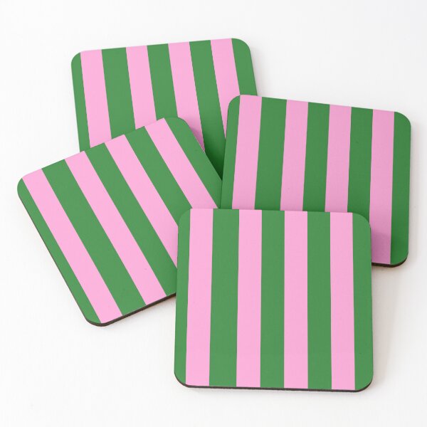 Item preview, Pink and Green Stripes designed and sold by OneThreeSix.