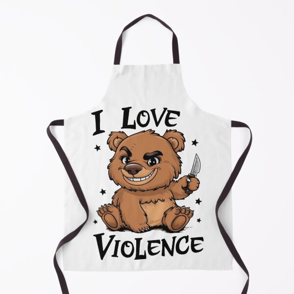 Item preview, I Love Violence Bear designed and sold by Krieghorn.