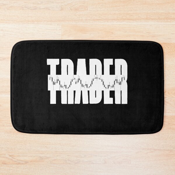 Item preview, Trader White With Black Trading Chart designed and sold by SrSCreative.