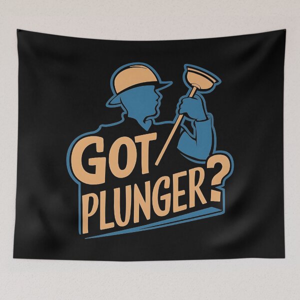 Item preview, Got Plunger? Plumber Joke designed and sold by DomTeesHaven.