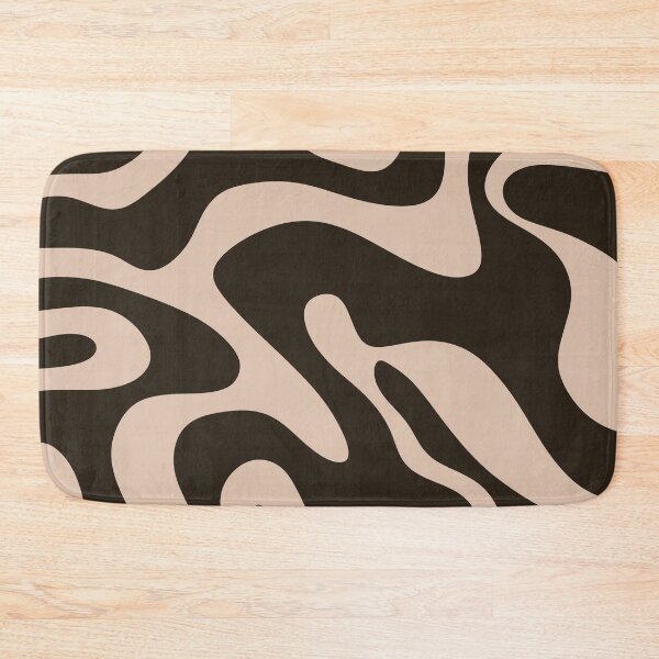 Item preview, Retro Swirl Abstract Pattern (Brown) designed and sold by MaizzArts.