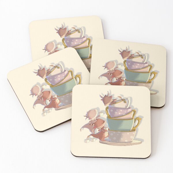 Item preview, Dragon teacups designed and sold by leehollandart.