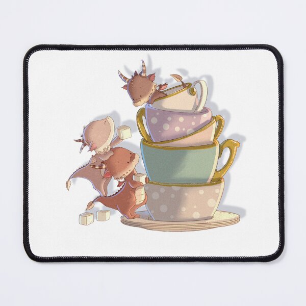 Item preview, Dragon teacups designed and sold by leehollandart.