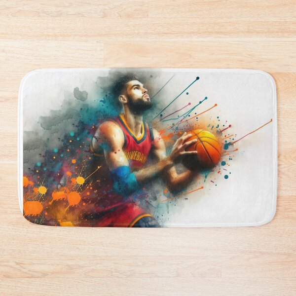 Item preview, watercolor basketball player designed and sold by paulrommer.