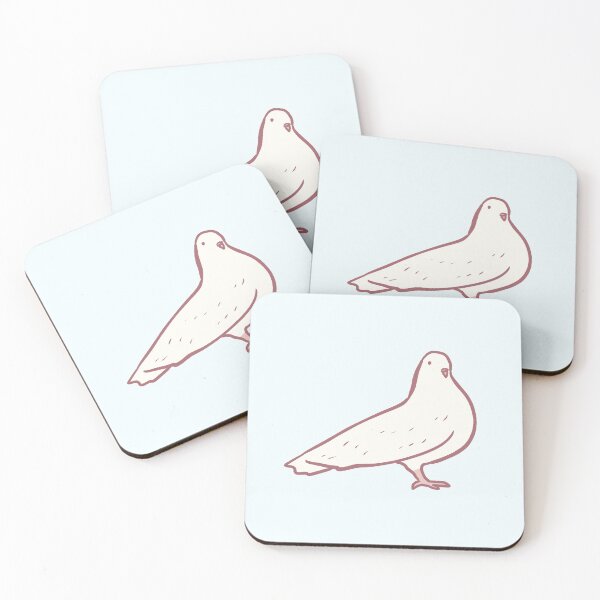 Item preview, White Pigeon illustration  designed and sold by Mayarart.