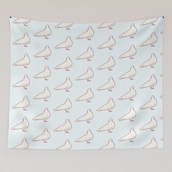 Item preview, White Pigeon illustration  designed and sold by Mayarart.