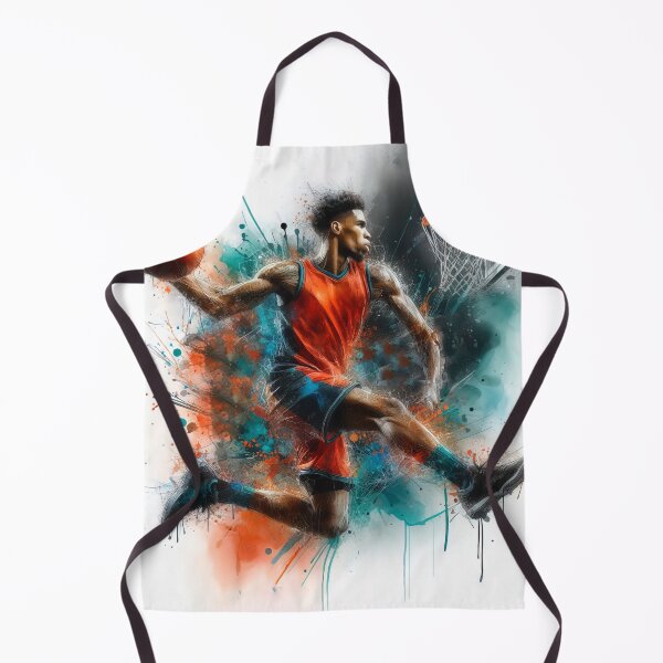 Item preview,  watercolor basketball player designed and sold by paulrommer.