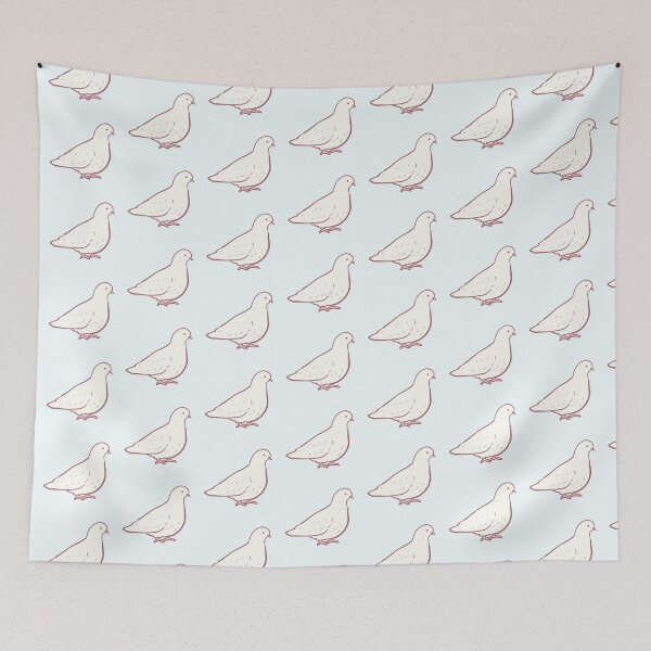 Item preview, White Pigeon art  designed and sold by Mayarart.