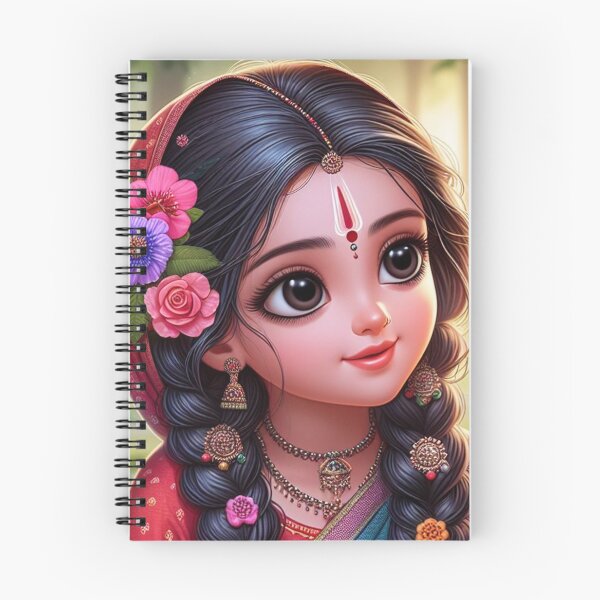 Item preview, Radha Talking in Vrindavan forest Vrinda Arts designed and sold by VrindaArts.