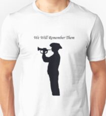 We Will Remember Them Unisex T-Shirt