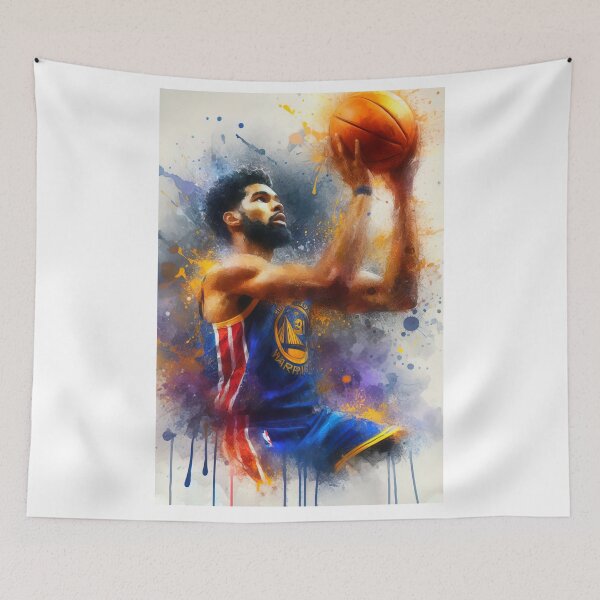 Item preview, watercolor basketball player designed and sold by paulrommer.