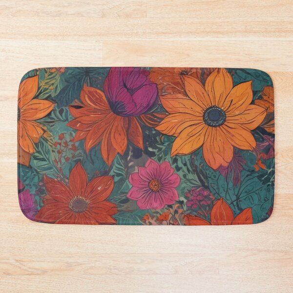Item preview, Digital Indian Florals Pattern Print Design designed and sold by imanshu.