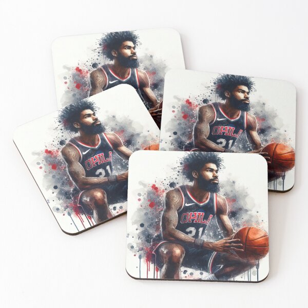 Item preview,   watercolor basketball player designed and sold by paulrommer.