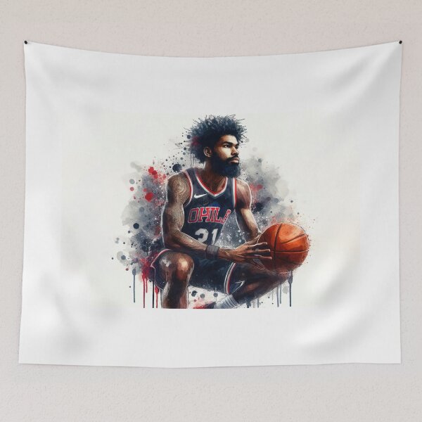 Item preview,   watercolor basketball player designed and sold by paulrommer.