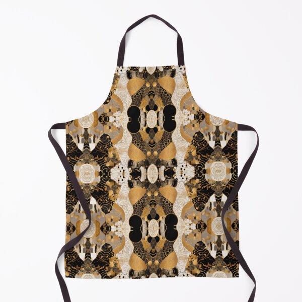 Item preview, Black and gold and white geometric designed and sold by Flowersonstuff.