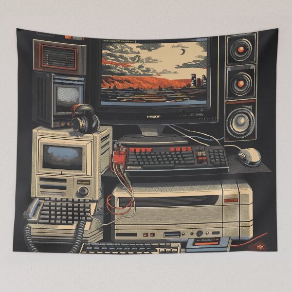 Item preview, 80s Byte Blast: Cybernetic Computing designed and sold by SlayerOfKings.