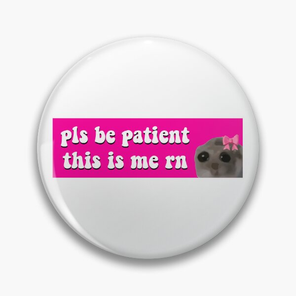 Item preview, pls be patient this is me rn sad hamster bumper designed and sold by fanky-bumper.