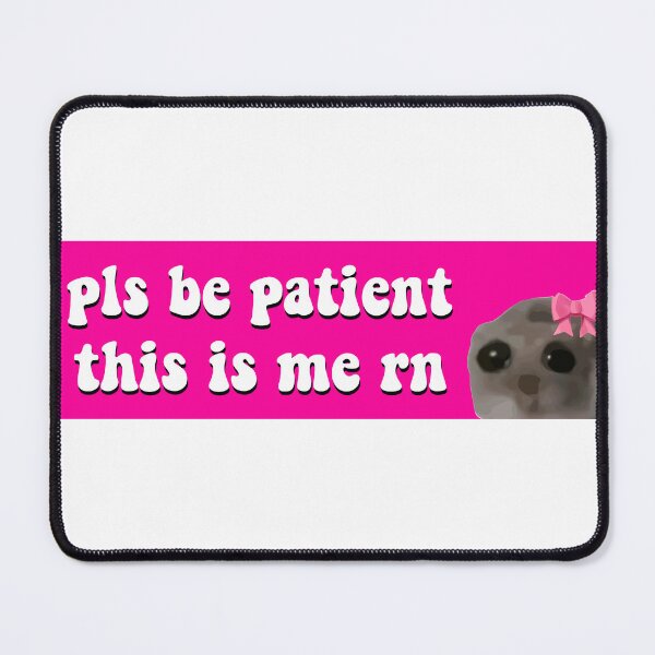 Item preview, pls be patient this is me rn sad hamster bumper designed and sold by fanky-bumper.