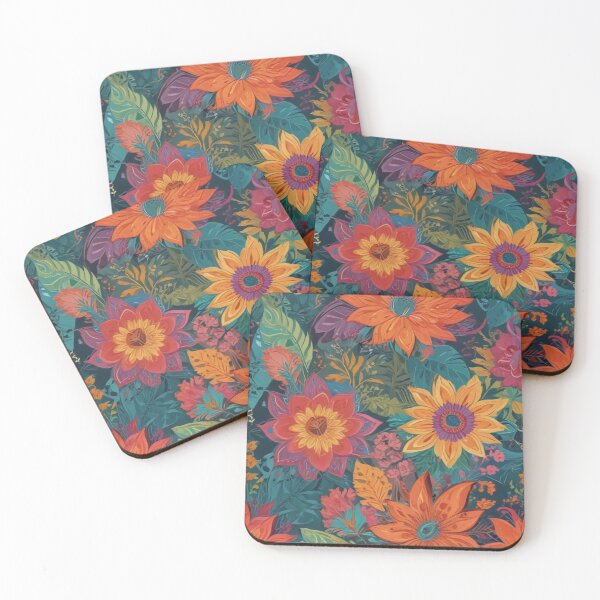 Item preview, Digital Indian Florals Pattern Print Design designed and sold by imanshu.