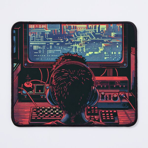 Artikelvorschau, Retro-Zukunft: Neon-Computerlandschaft entworfen und verkauft von SlayerOfKings.