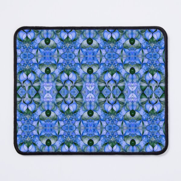 Item preview, Pretty blue and green pattern designed and sold by Flowersonstuff.