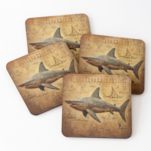 Item preview, Shark Hieroglyphs 1 designed and sold by AstroRisq.