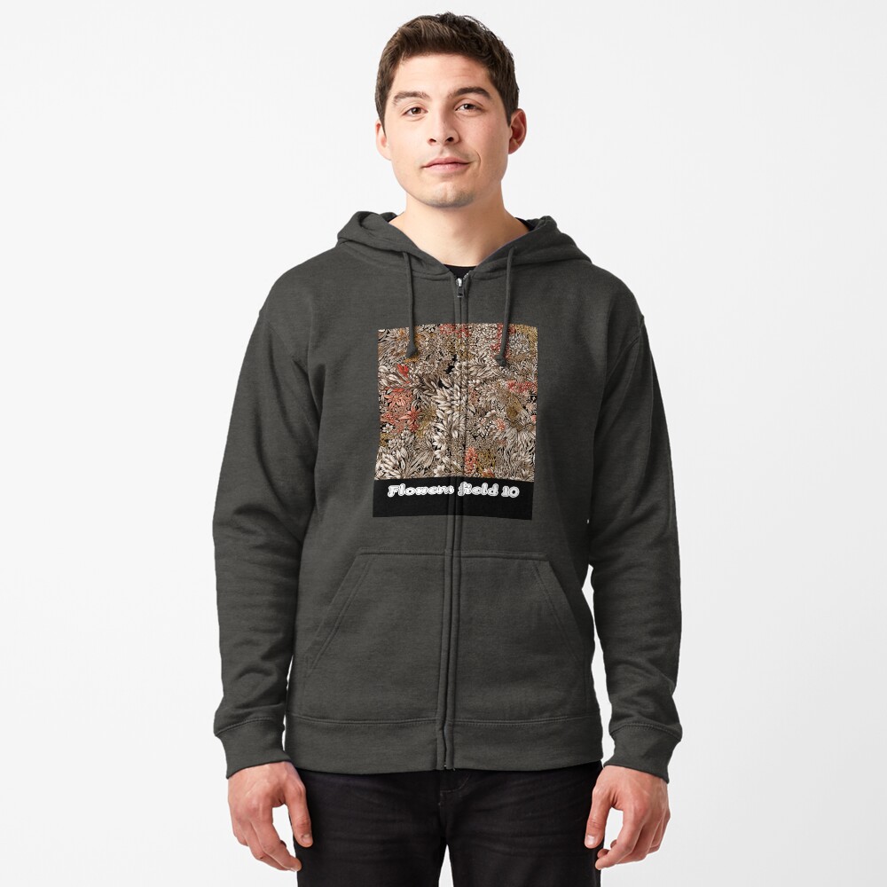 Aperçu de l'œuvre Veste zippée à capuche créée et vendue par oduchossoir.