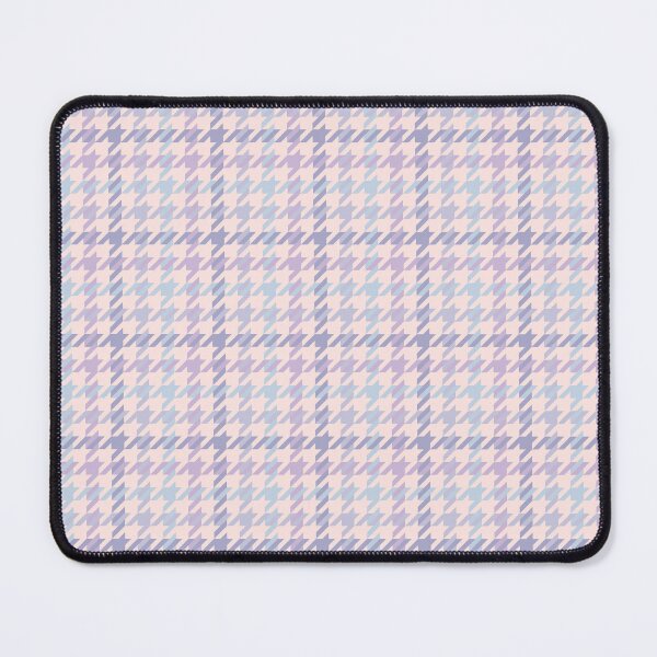 Item preview, Beautiful and Elegant Houndstooth Print Pattern Seamless Design in Pink, Lilac or purple, blue Beige colors designed and sold by RSDigitalPrintDesign.