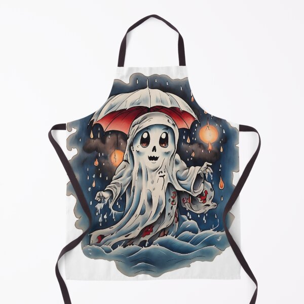 Item preview, ghost in a rain designed and sold by misbahsiro.