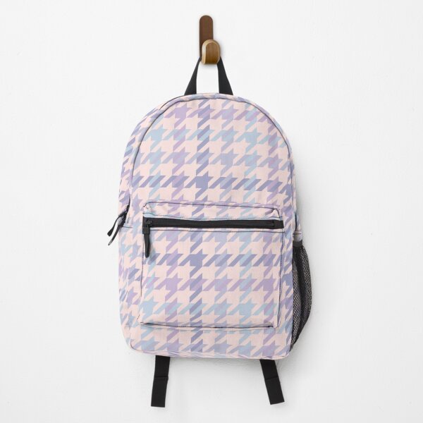Item preview, Beautiful and Elegant Houndstooth Print Pattern Seamless Design in Pink, Lilac or purple, blue Beige colors designed and sold by RSDigitalPrintDesign.