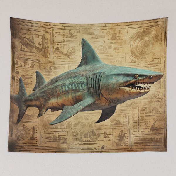 Item preview, Shark Hieroglyphs 2 designed and sold by AstroRisq.