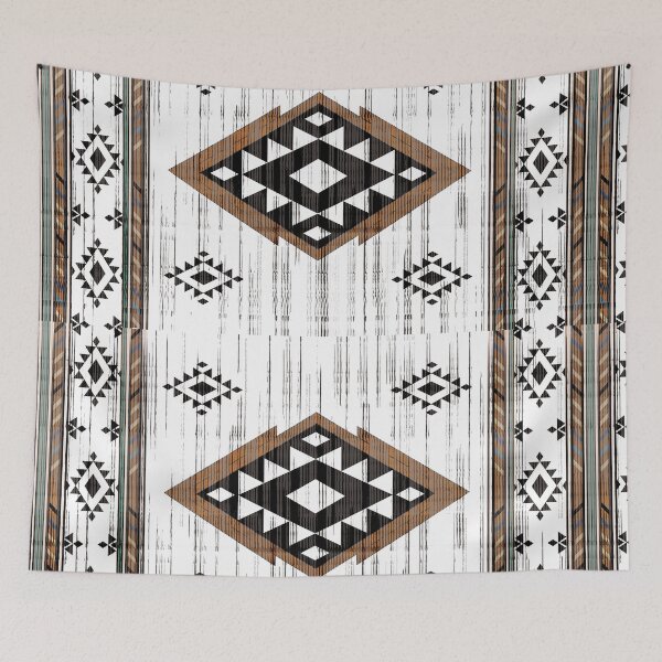 Item preview, Navajo tribal vector seamless pattern. Native American ornament. Ethnic South Western decor style. Boho geometric ornament. Vector seamless pattern. Mexican blanket, rug. Woven carpet illustration designed and sold by SittipongDesign.