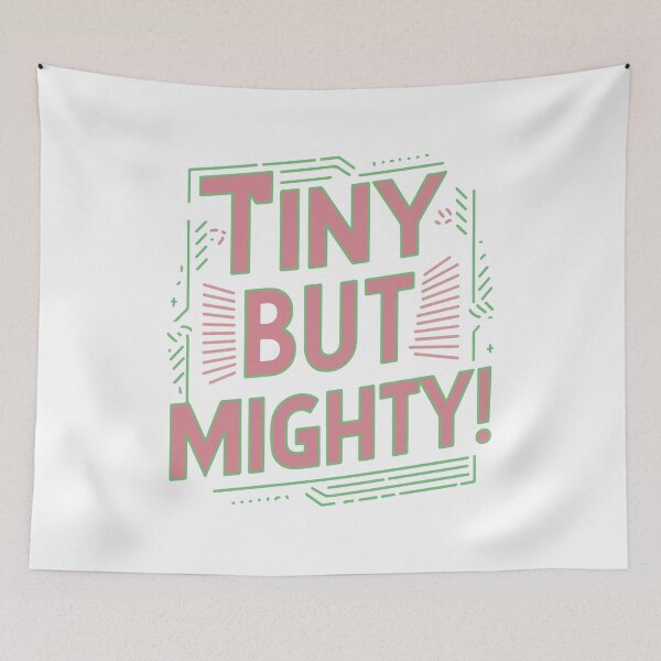 Item preview, TINY BUT MIGHTY FUNKY DESIGN designed and sold by DXINERZ.