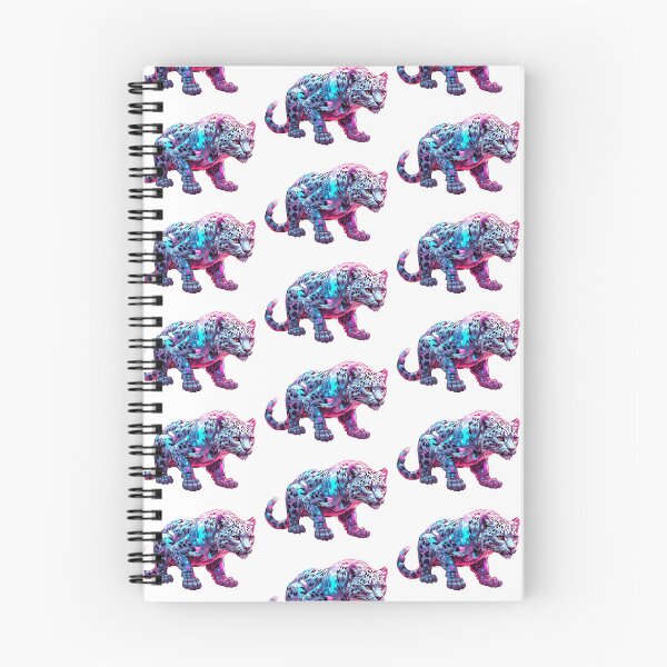 Item preview, White snow leopard  designed and sold by LevCreates.