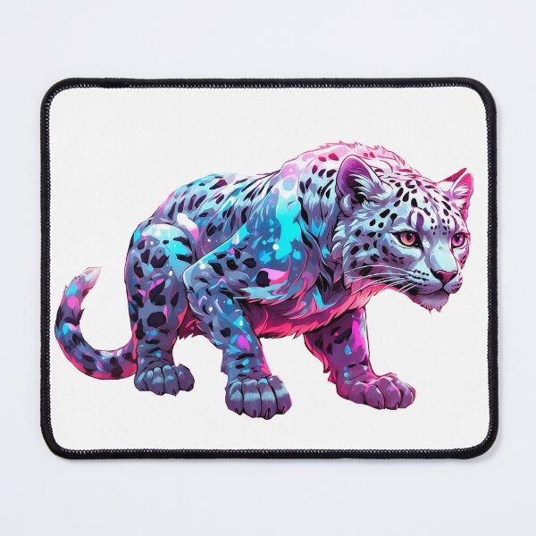 Item preview, White snow leopard  designed and sold by LevCreates.