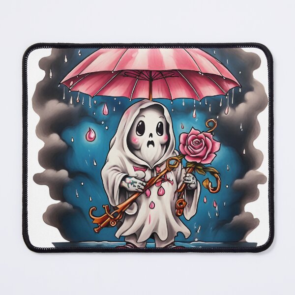 Item preview, ghost haunting a rainy night designed and sold by misbahsiro.