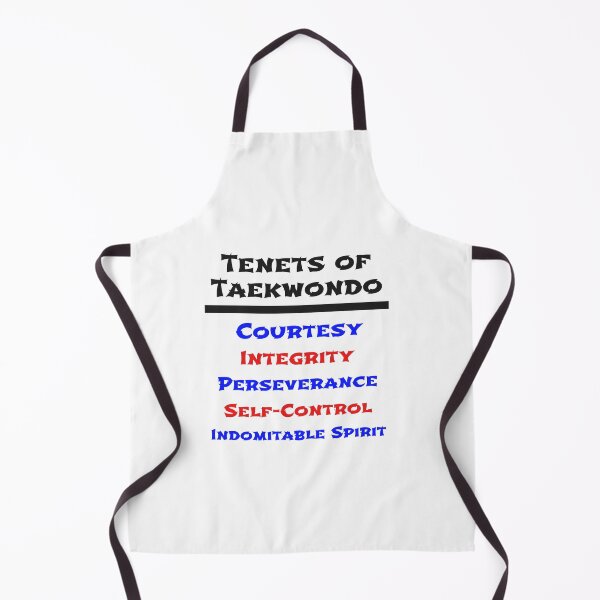 Item preview, Five tenets of Taekwondo designed and sold by Aura Artistic.
