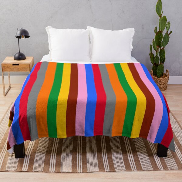 Item preview, Retro Rainbow Stripes designed and sold by OneThreeSix.