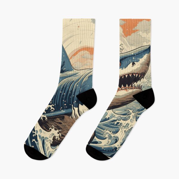 Item preview, Shark Hokusai 2 designed and sold by AstroRisq.