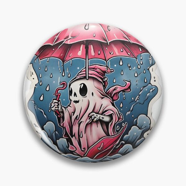Item preview, ghost haunting a rainy night designed and sold by misbahsiro.