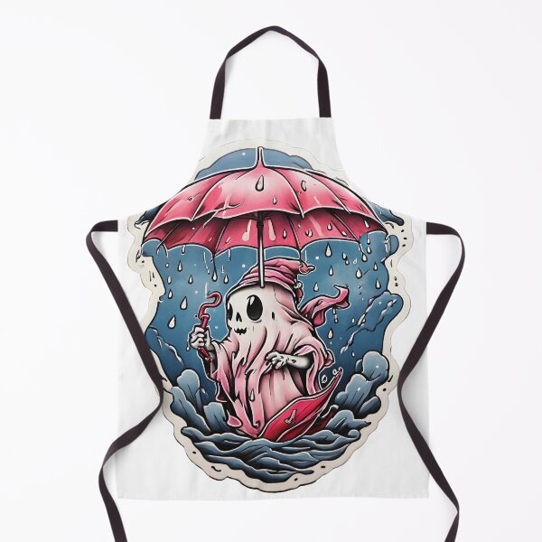 Item preview, ghost haunting a rainy night designed and sold by misbahsiro.