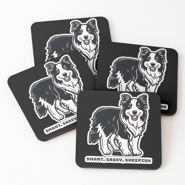 Item preview, Border Collie Trio: Smart, Sassy, Sheepish designed and sold by REALDesign-Shop.