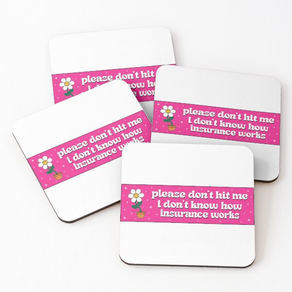 Item preview, Please Don't Hit Me I Don't Know How Car Insurance Works Funny Bumper designed and sold by fanky-bumper.