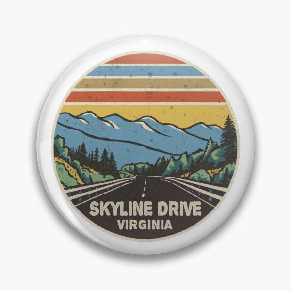 Artikelvorschau, Skyline Drive Shenandoah Virginia Berge entworfen und verkauft von Esskay Designs.