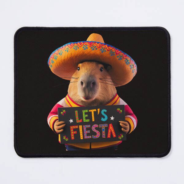 Item preview,  Let's Fiesta With Our Festive Capybara designed and sold by elynne9.