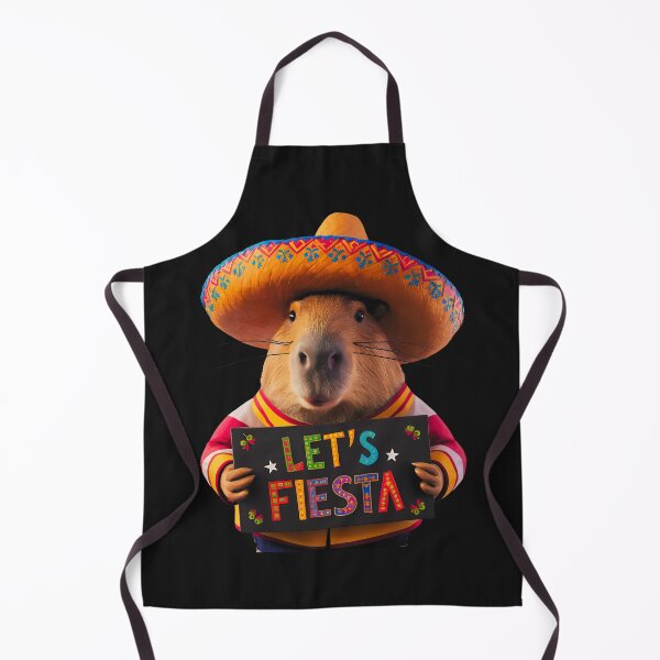 Item preview, Let's Fiesta With Our Festive Capybara designed and sold by elynne9.